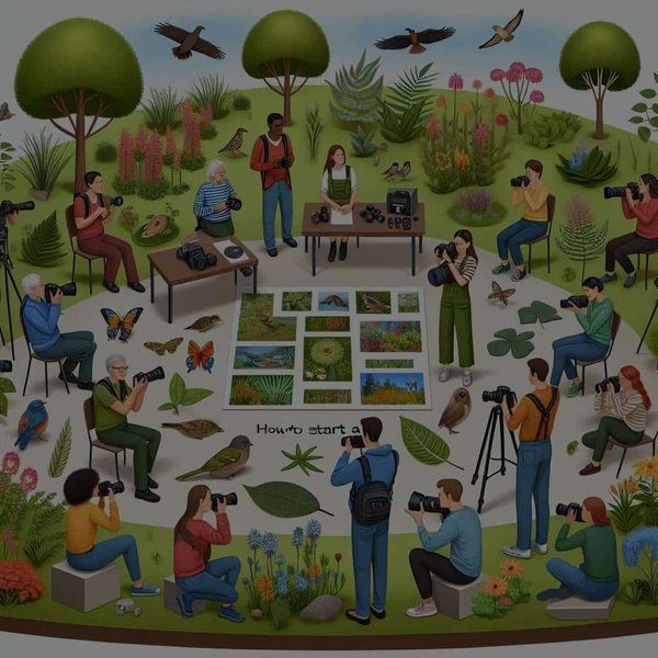 Comment initier un club de photographie de la nature ?